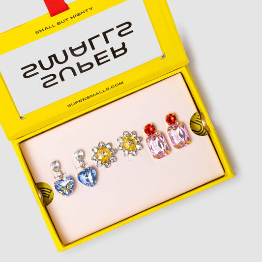 Dinner & A Movie Clip-On Earring Set