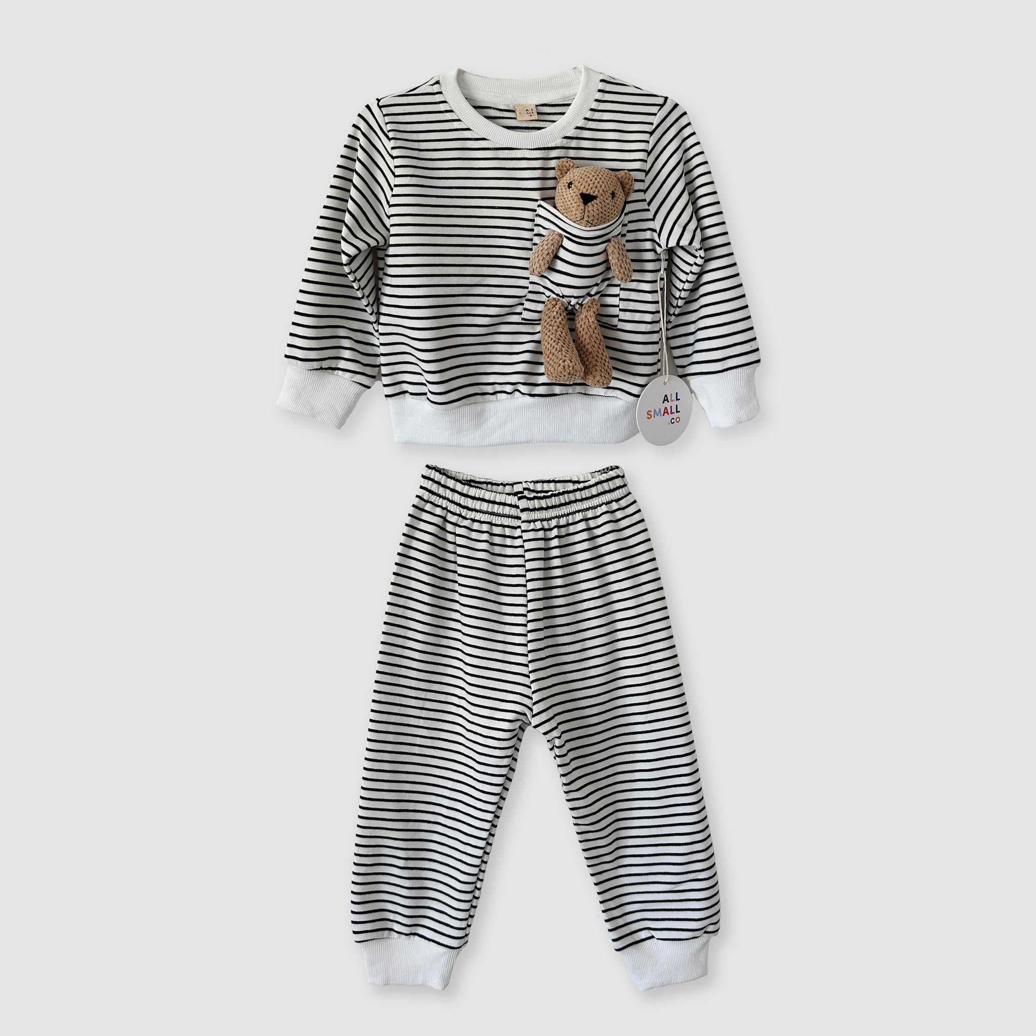 Teddy Bear Sweatsuit All Small Co All Small Co.