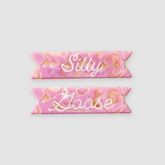 Silly Goose Barrettes