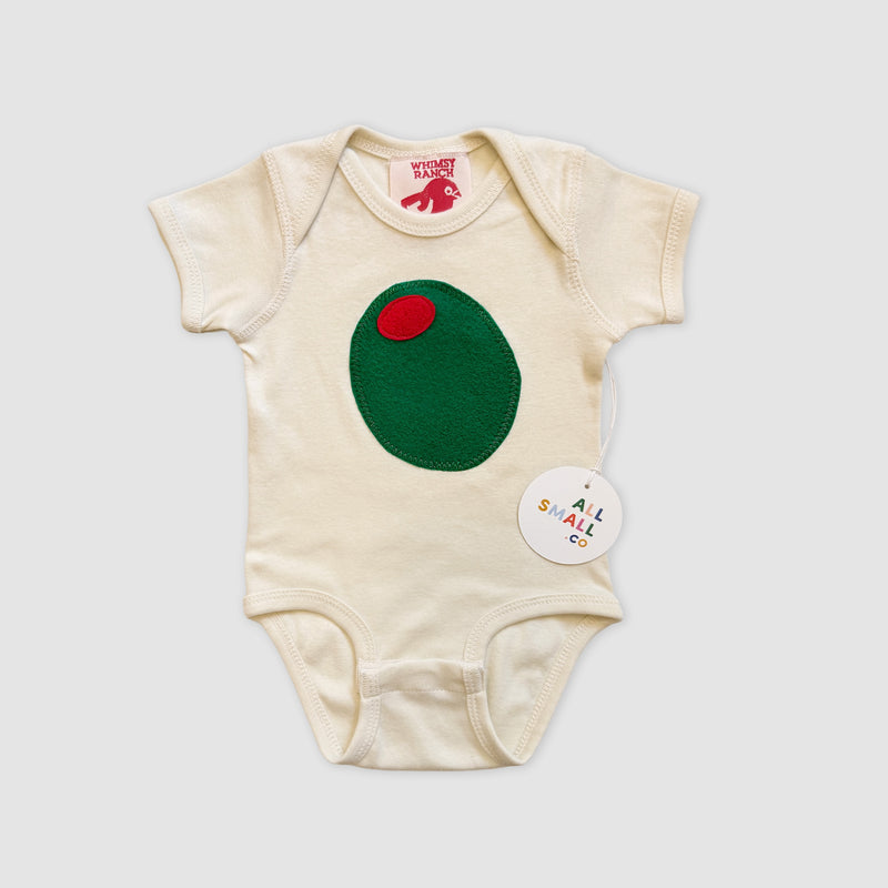 Olive Baby Bodysuit