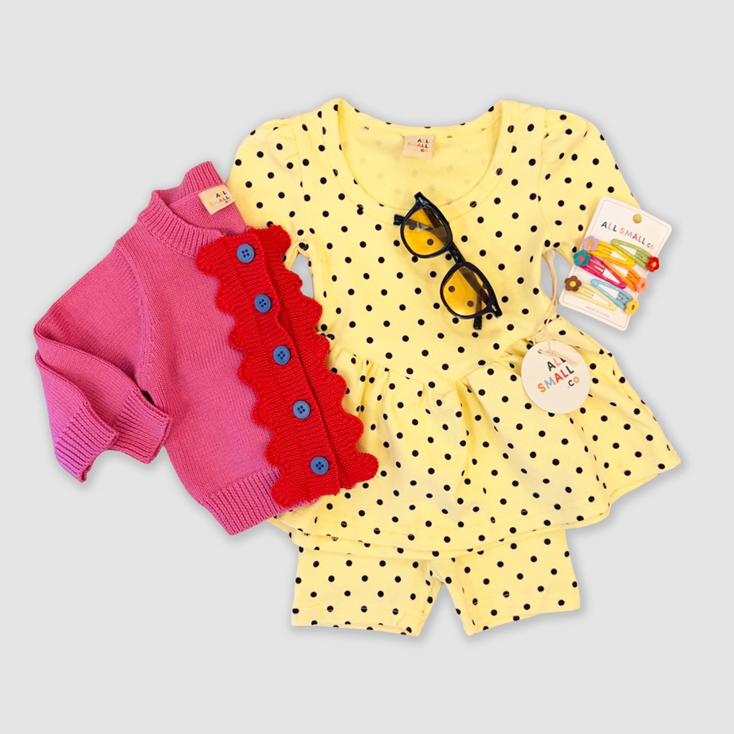 Mini Dress + Shorts Set