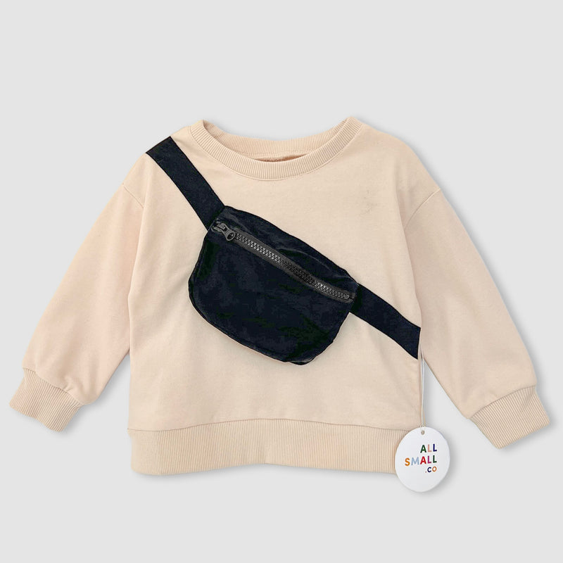 Belt Bag Crewneck Sweatshirt
