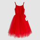 Cherry Red Tutu Dress