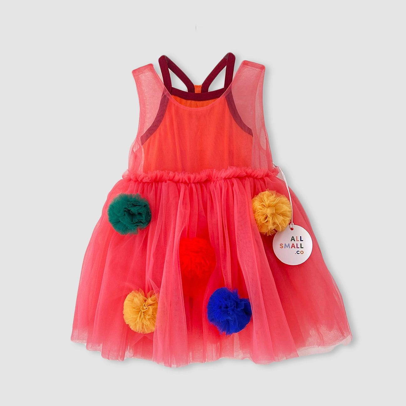 Pom Pom Tutu Dress